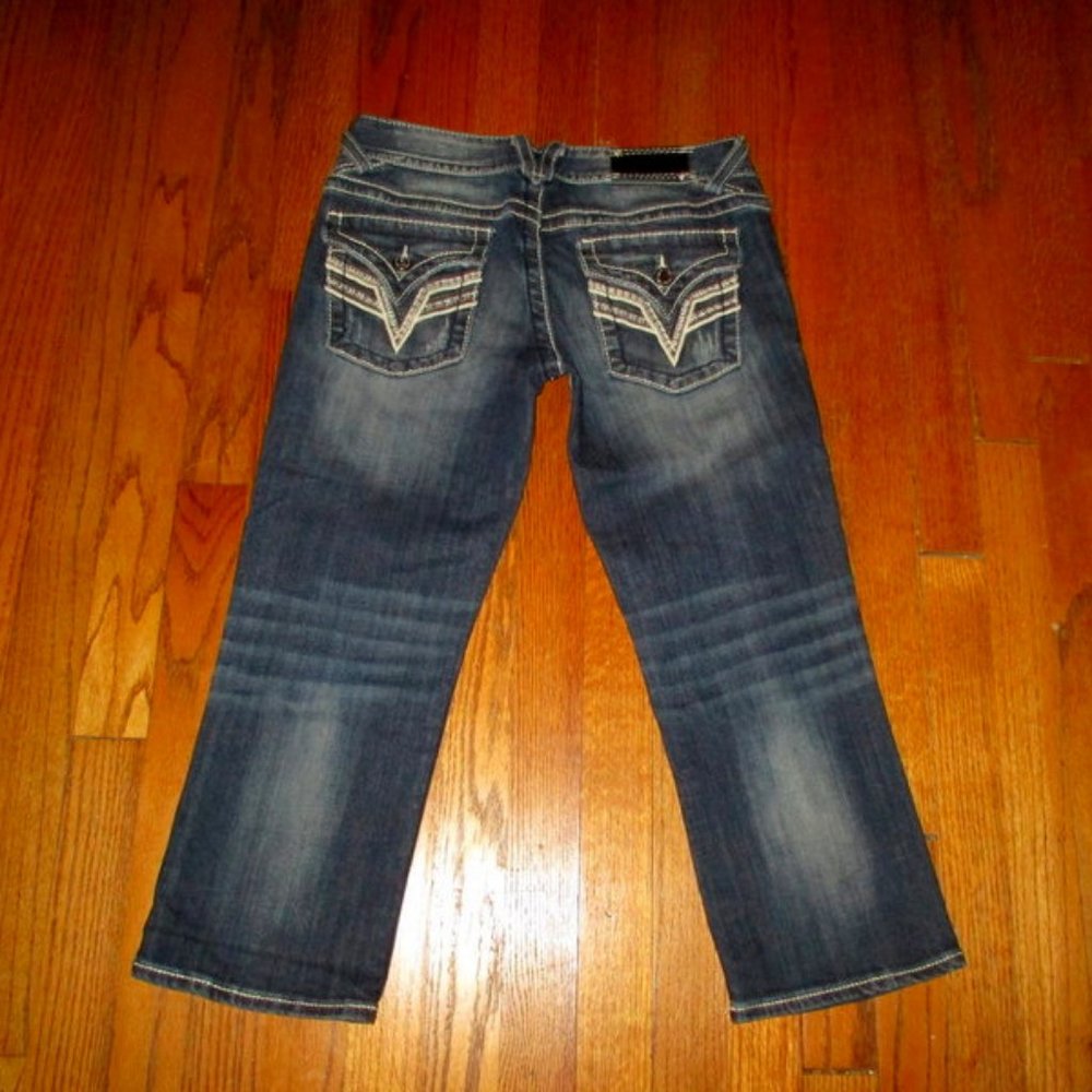 Vigoss The New York Capri Flap Pkt Jeans